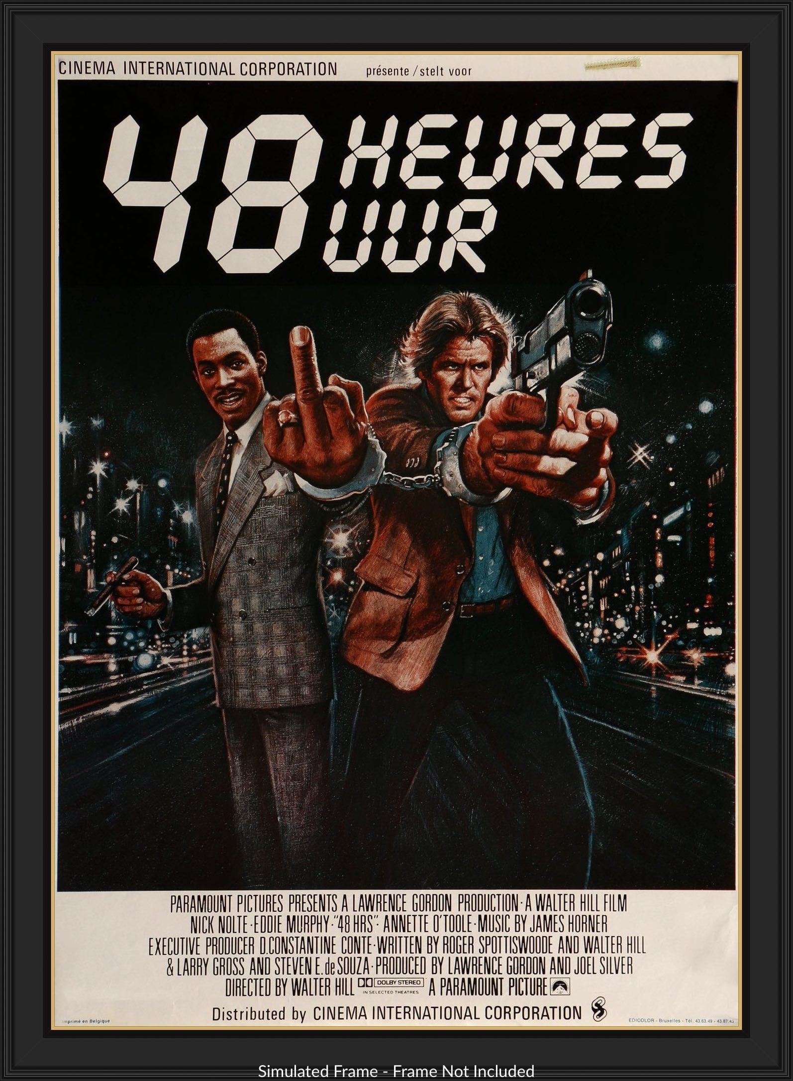 48 Hrs. (1982) original movie poster for sale at Original Film Art