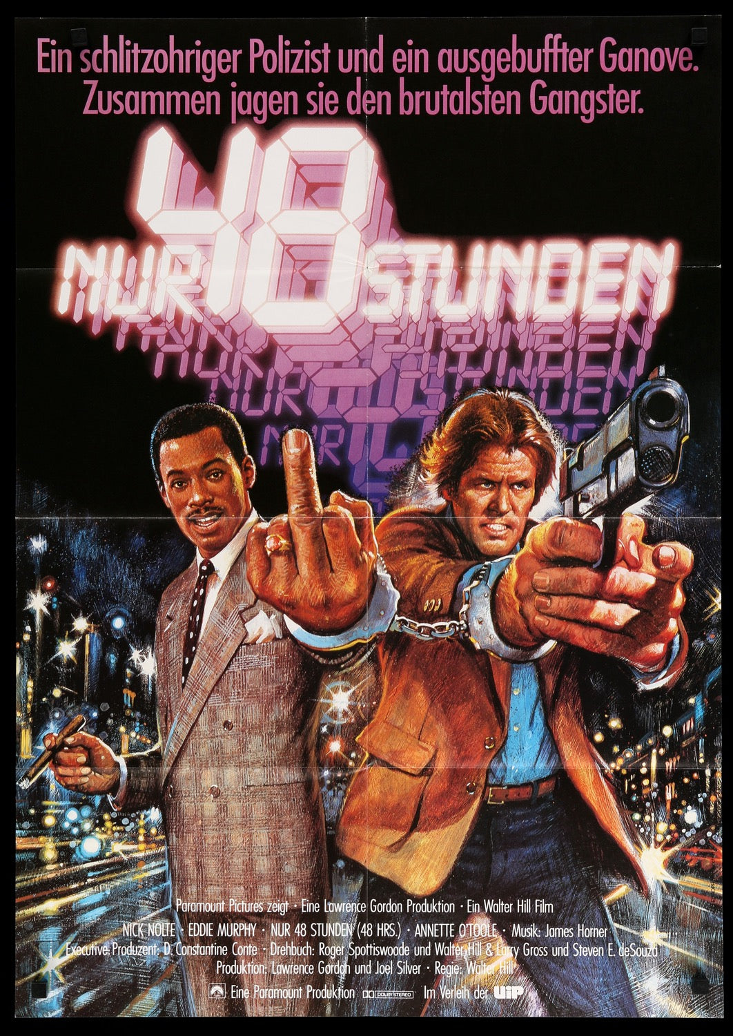 48 Hrs. (1982) original movie poster for sale at Original Film Art - Vintage Movie Posters