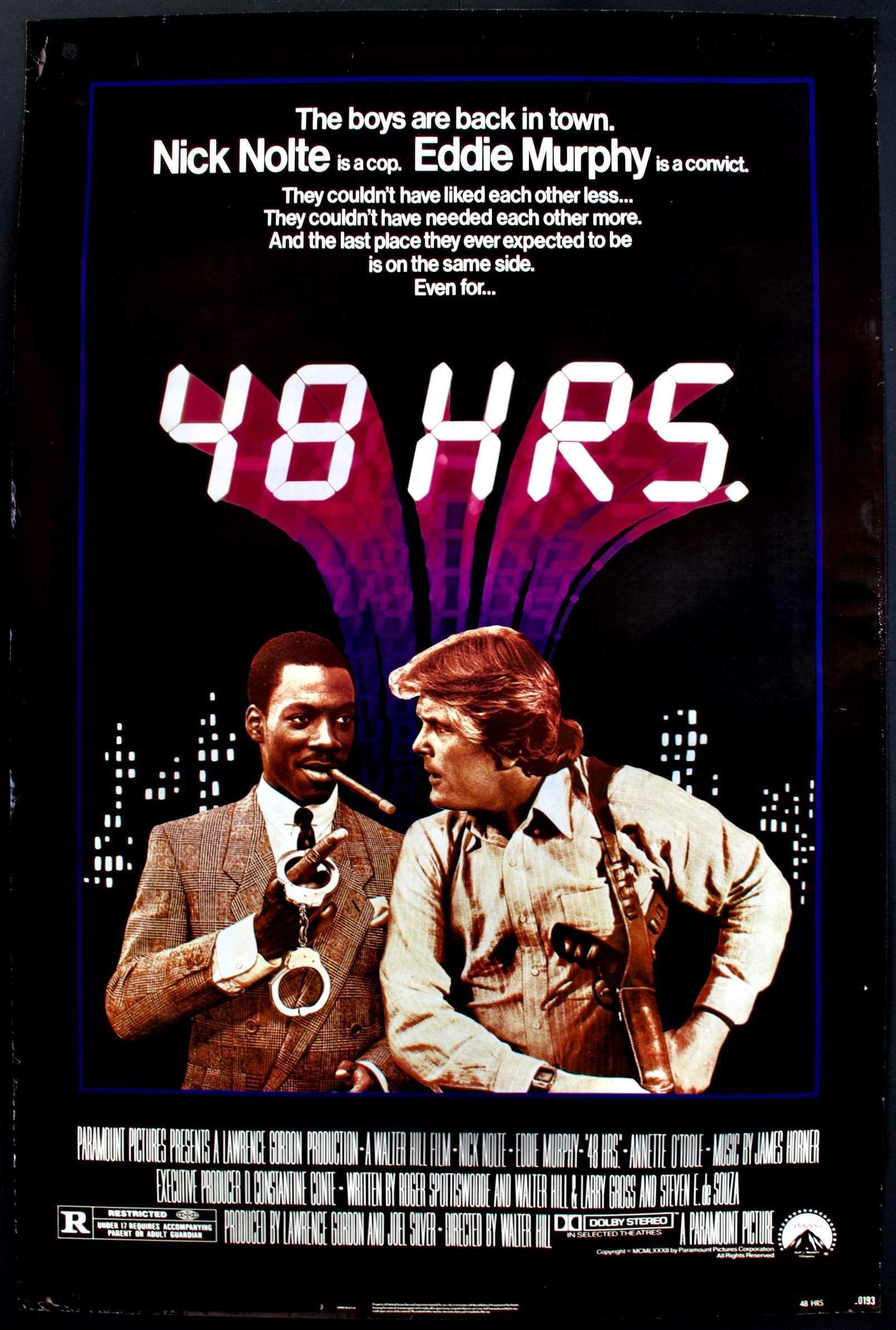 48 Hrs. (1982) original movie poster for sale at Original Film Art