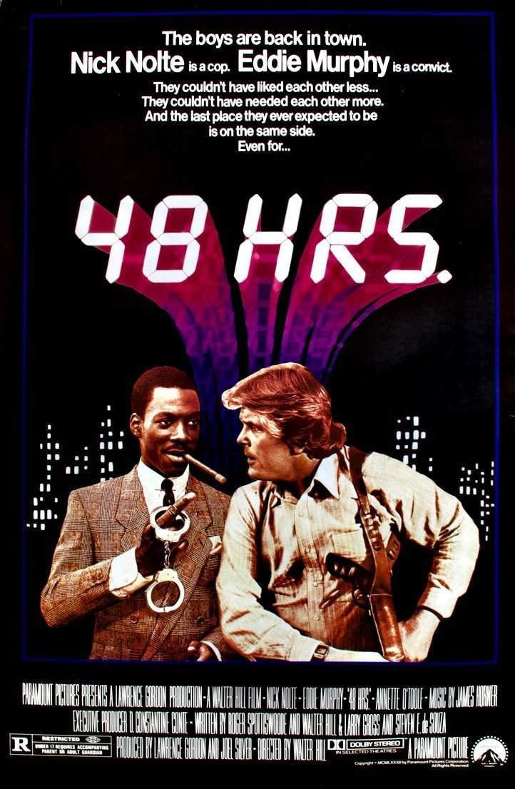 48 Hrs. (1982) original movie poster for sale at Original Film Art - Vintage Movie Posters