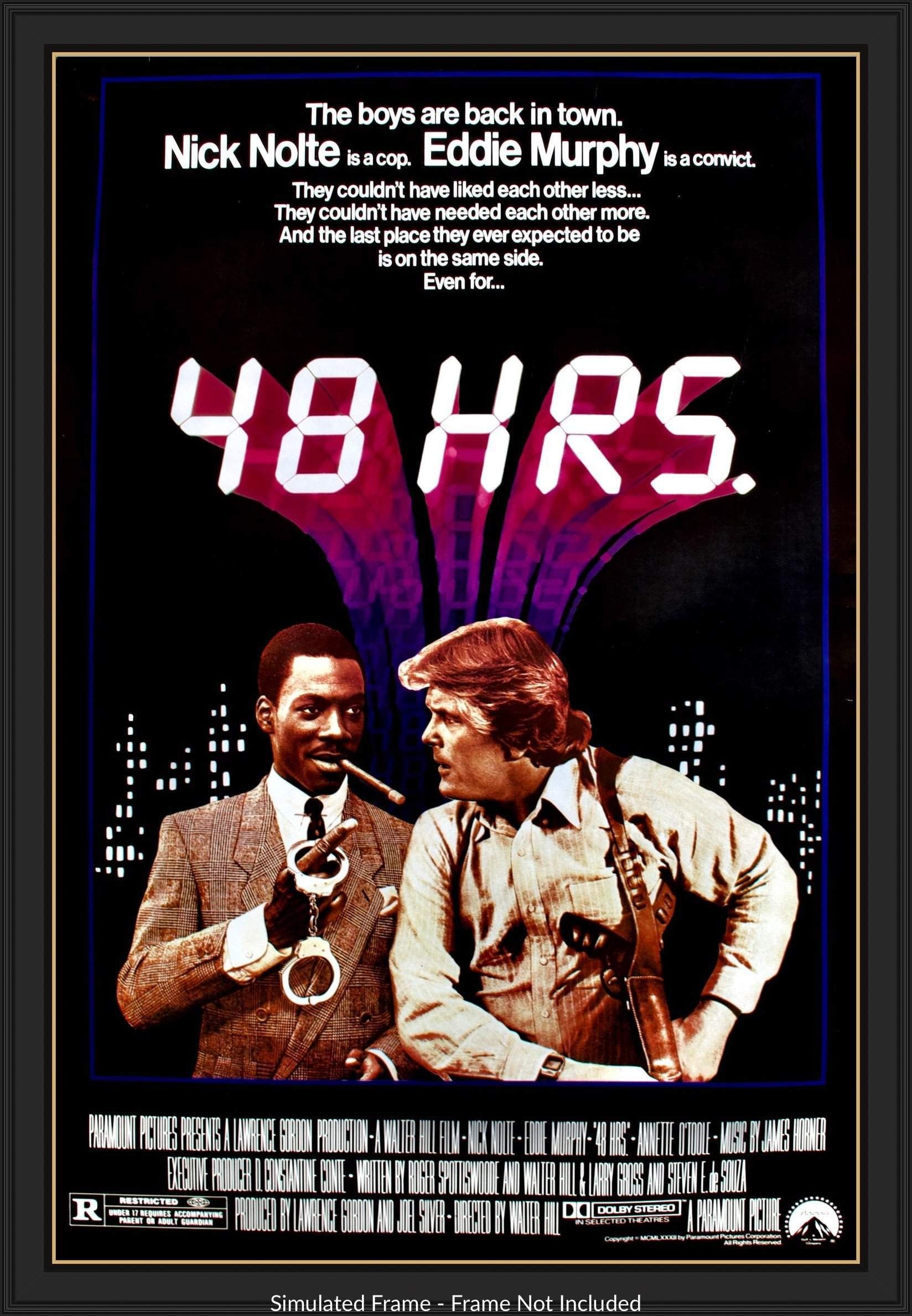 48 Hrs. (1982) original movie poster for sale at Original Film Art