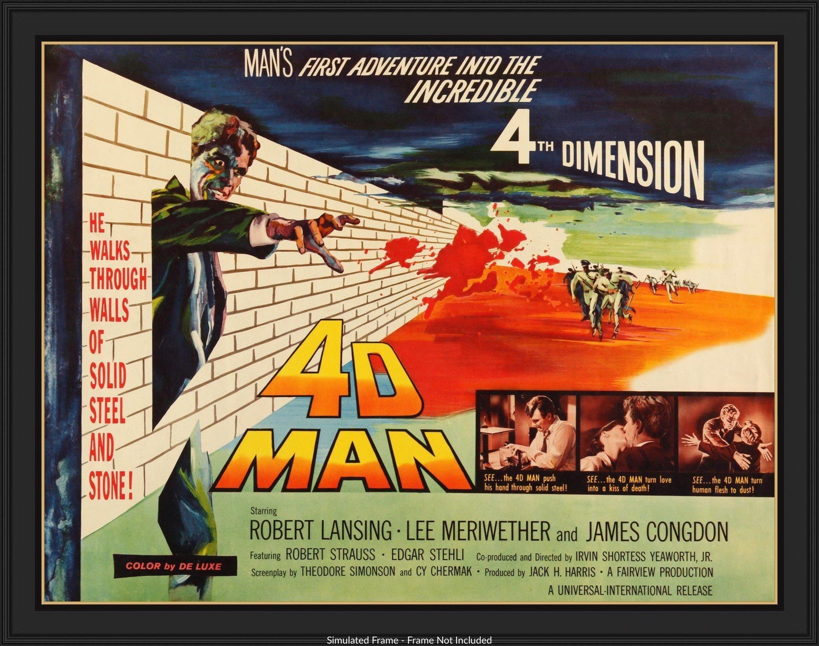 4D Man (1959) original movie poster for sale at Original Film Art - Vintage Movie Posters