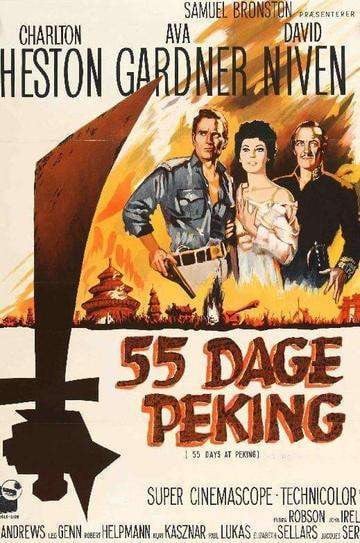 55 Days at Peking (1963) original movie poster for sale at Original Film Art - Vintage Movie Posters