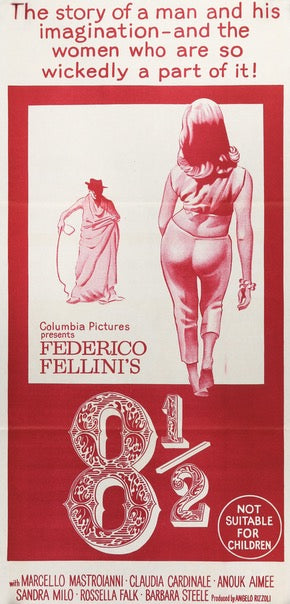 8 1/2 (1963) original movie poster for sale at Original Film Art - Vintage Movie Posters