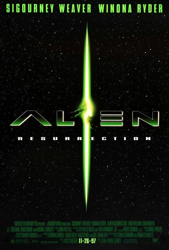 Alien: Resurrection (1997) original movie poster for sale at Original Film Art - Vintage Movie Posters
