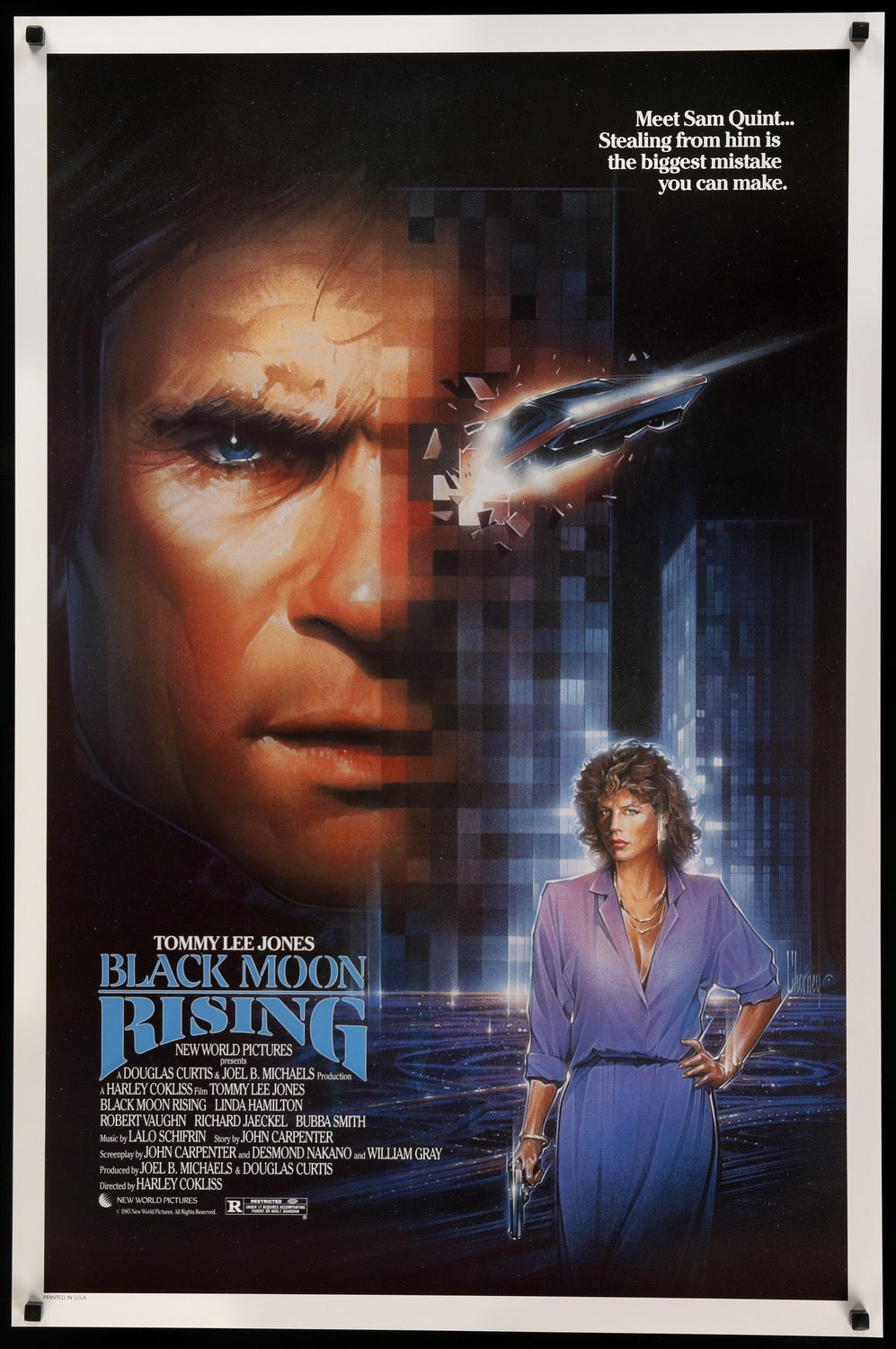 Black Moon Rising (1986) original movie poster for sale at Original Film Art