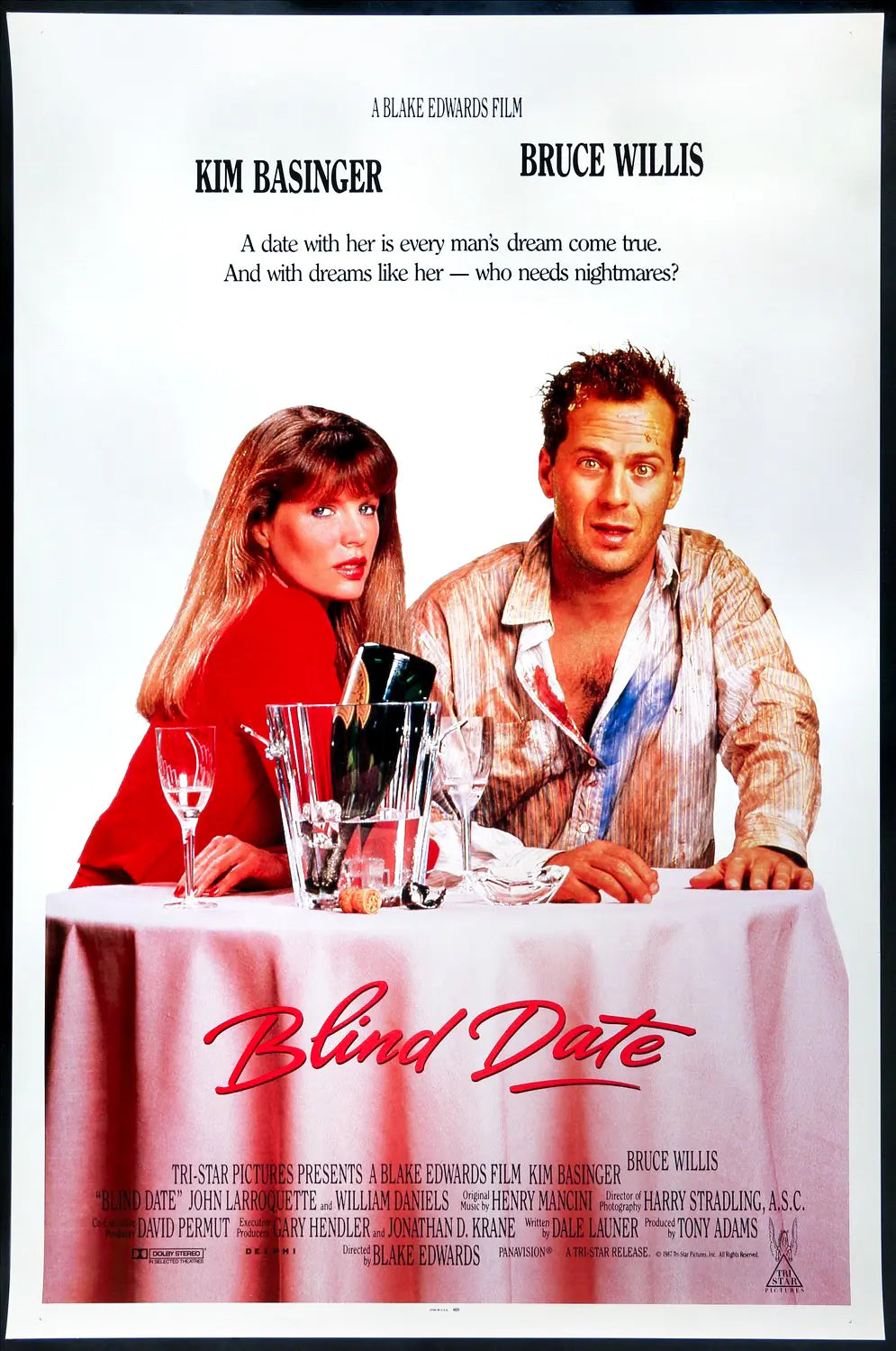 Blind Date (1987) original movie poster for sale at Original Film Art