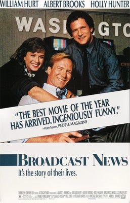 Broadcast News (1987) original movie poster for sale at Original Film Art