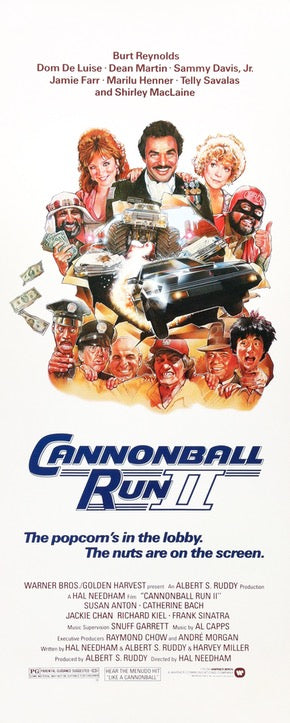 Cannonball Run 2 (1984) original movie poster for sale at Original Film Art