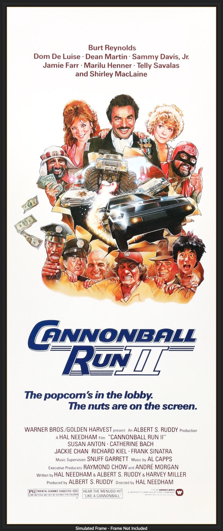 Cannonball Run 2 (1984) original movie poster for sale at Original Film Art - Vintage Movie Posters