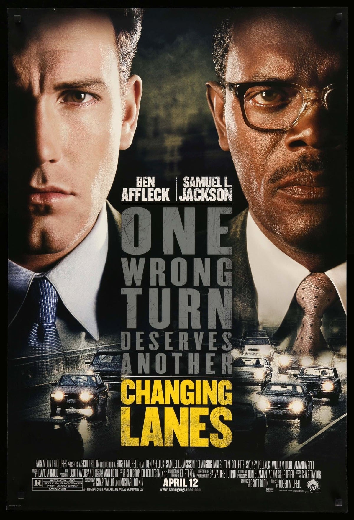 Changing Lanes (2002) original movie poster for sale at Original Film Art
