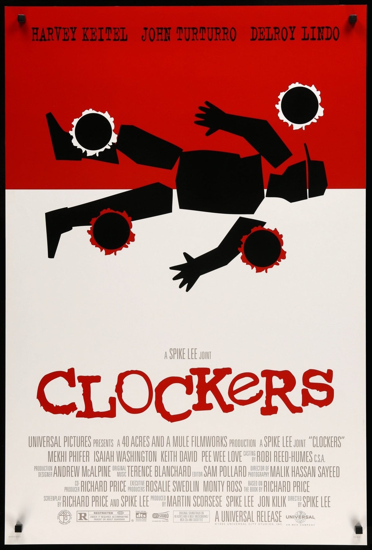 Clockers (1995) original movie poster for sale at Original Film Art