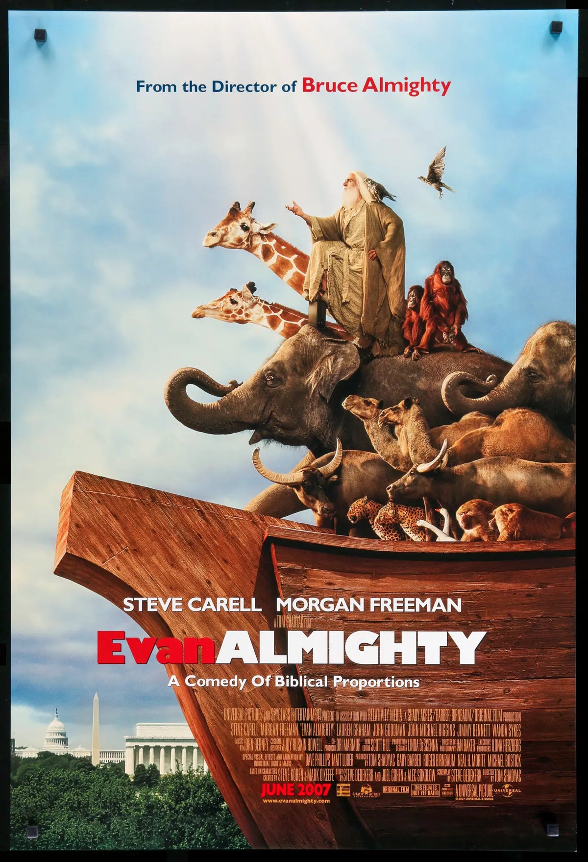Evan Almighty (2007) original movie poster for sale at Original Film Art