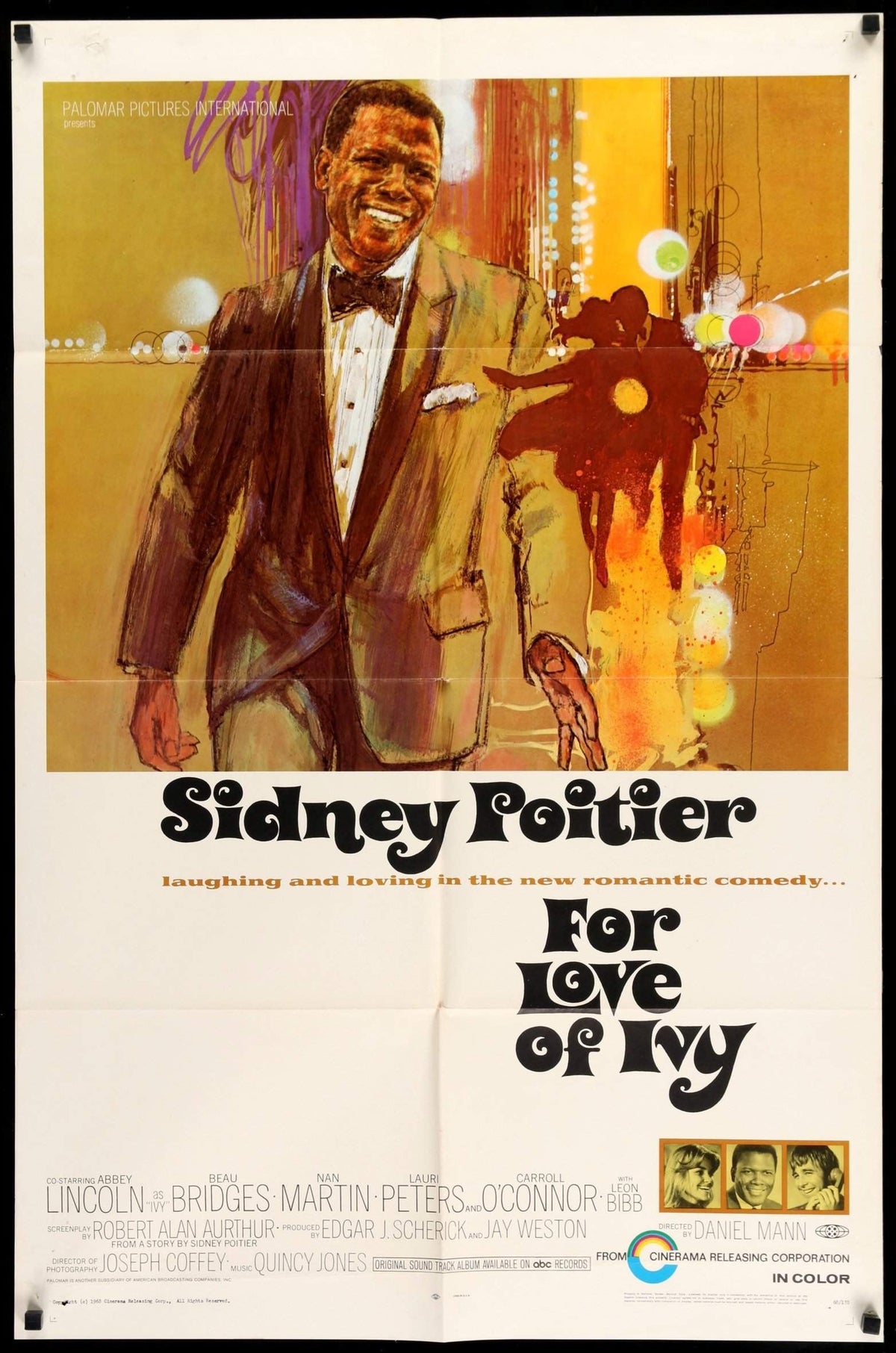 For Love of Ivy (1968) original movie poster for sale at Original Film Art