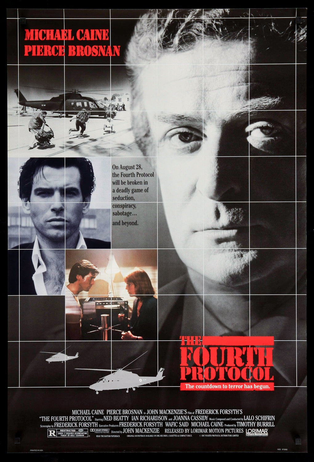 Fourth Protocol (1987) original movie poster for sale at Original Film Art