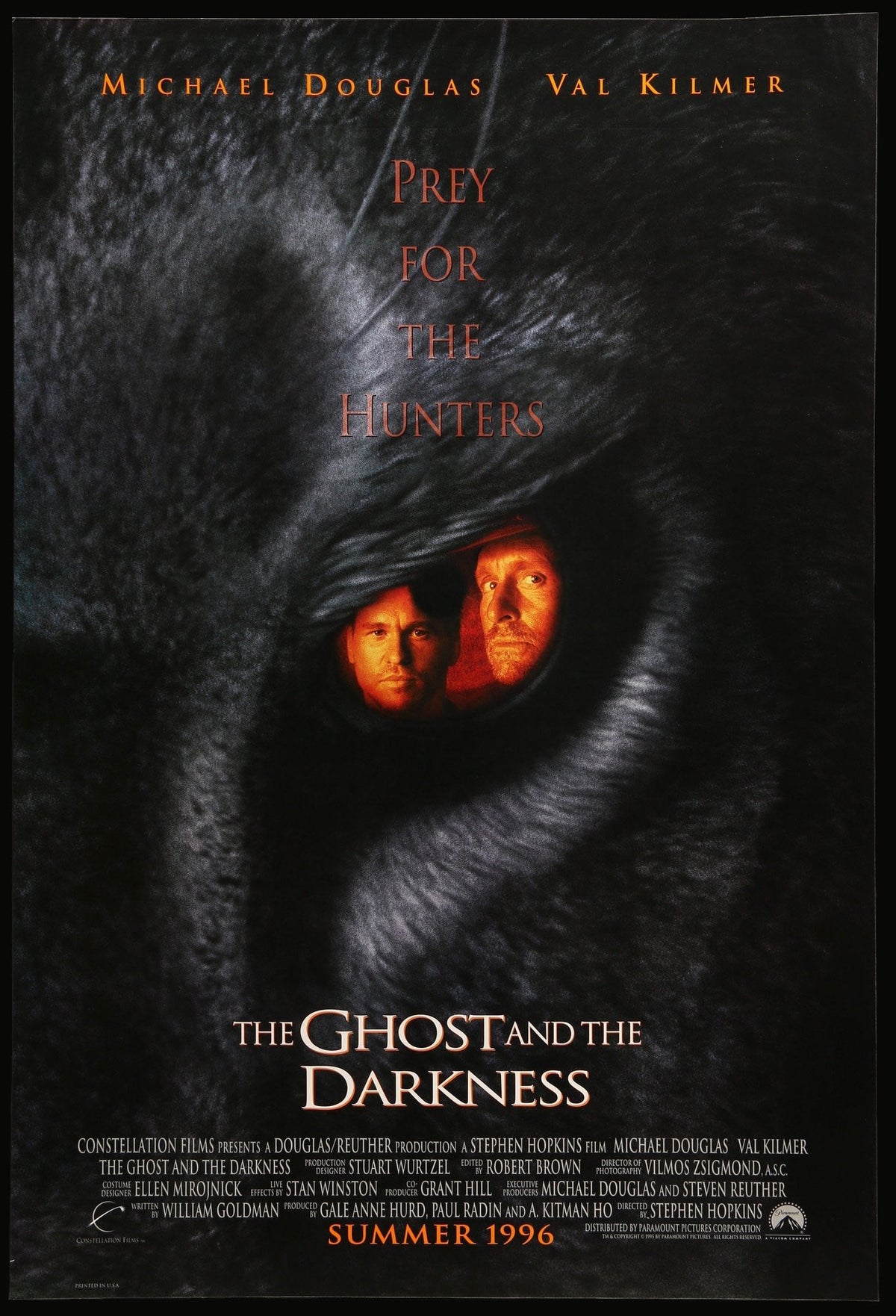 Ghost and the Darkness (1996) original movie poster for sale at Original Film Art