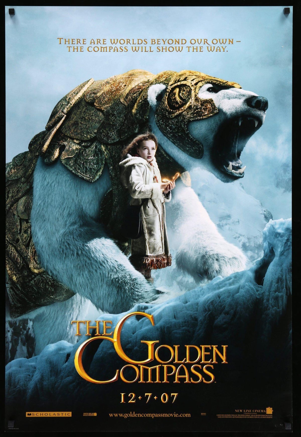 Golden Compass (2007) original movie poster for sale at Original Film Art