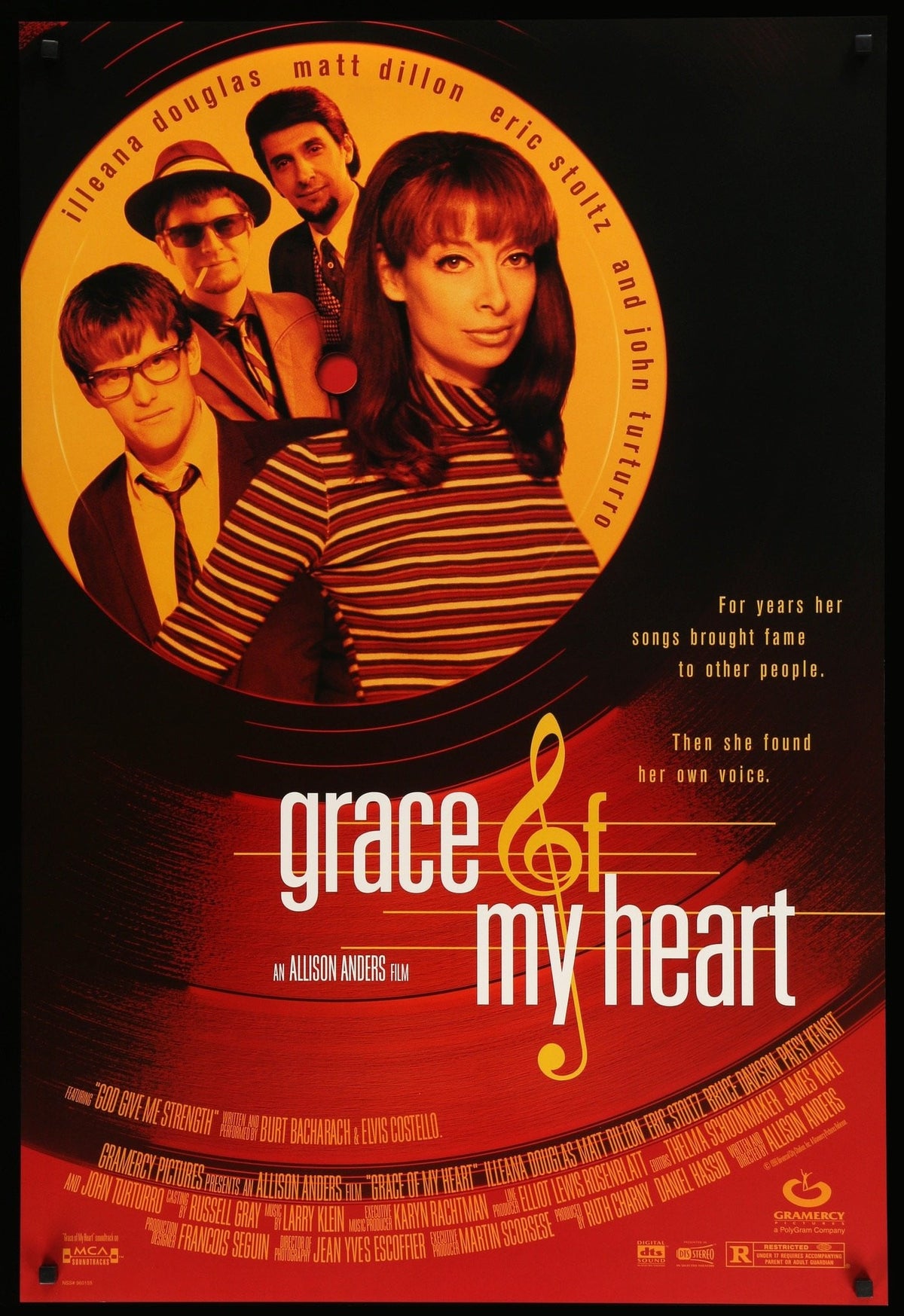 Grace of My Heart (1996) original movie poster for sale at Original Film Art