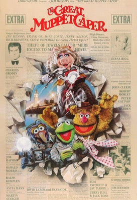 Great Muppet Caper (1981) original movie poster for sale at Original Film Art - Vintage Movie Posters