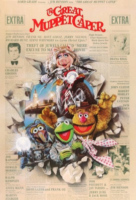 Great Muppet Caper (1981) original movie poster for sale at Original Film Art - Vintage Movie Posters