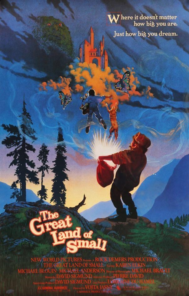 Great Land of Small (1987) original movie poster for sale at Original Film Art - Vintage Movie Posters