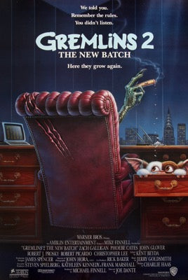 Gremlins 2: The New Batch (1990) original movie poster for sale at Original Film Art - Vintage Movie Posters