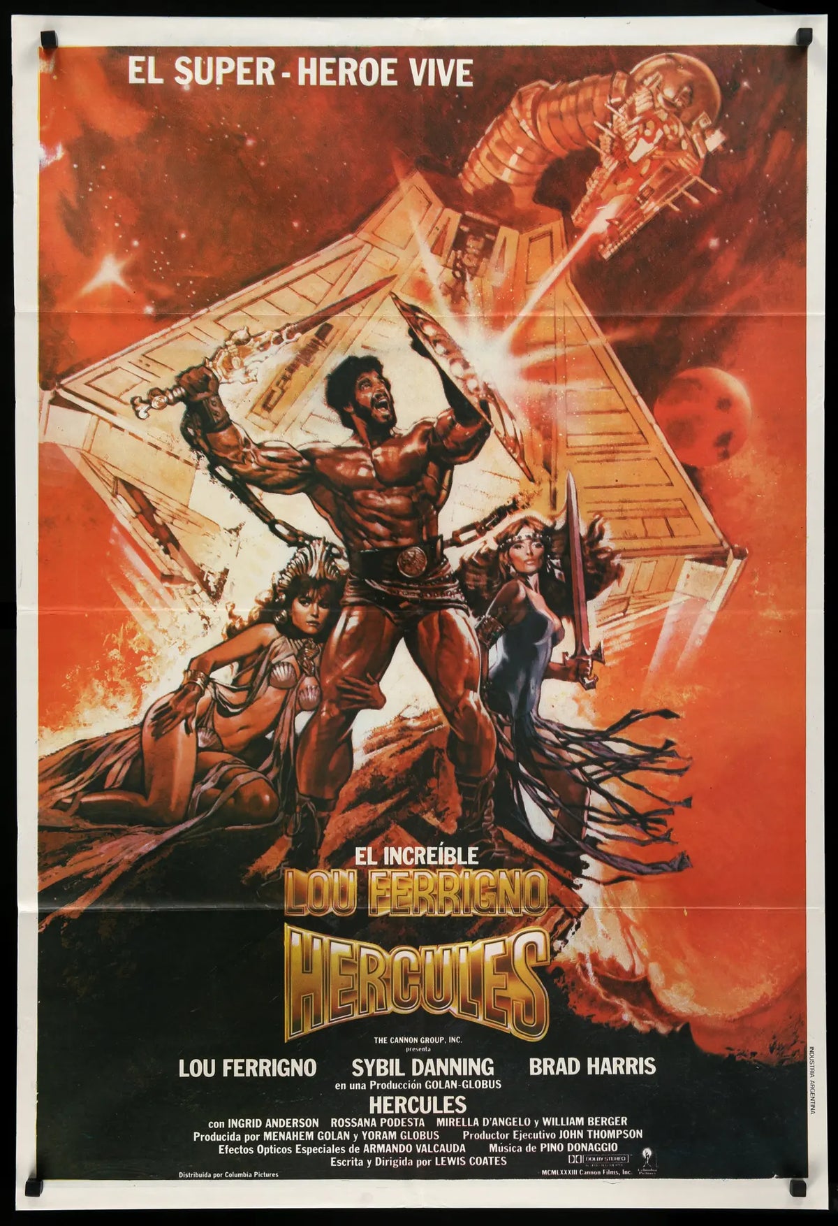 Hercules (1983) original movie poster for sale at Original Film Art