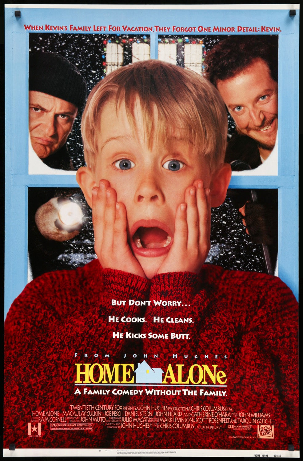 Home Alone (1990) original movie poster for sale at Original Film Art