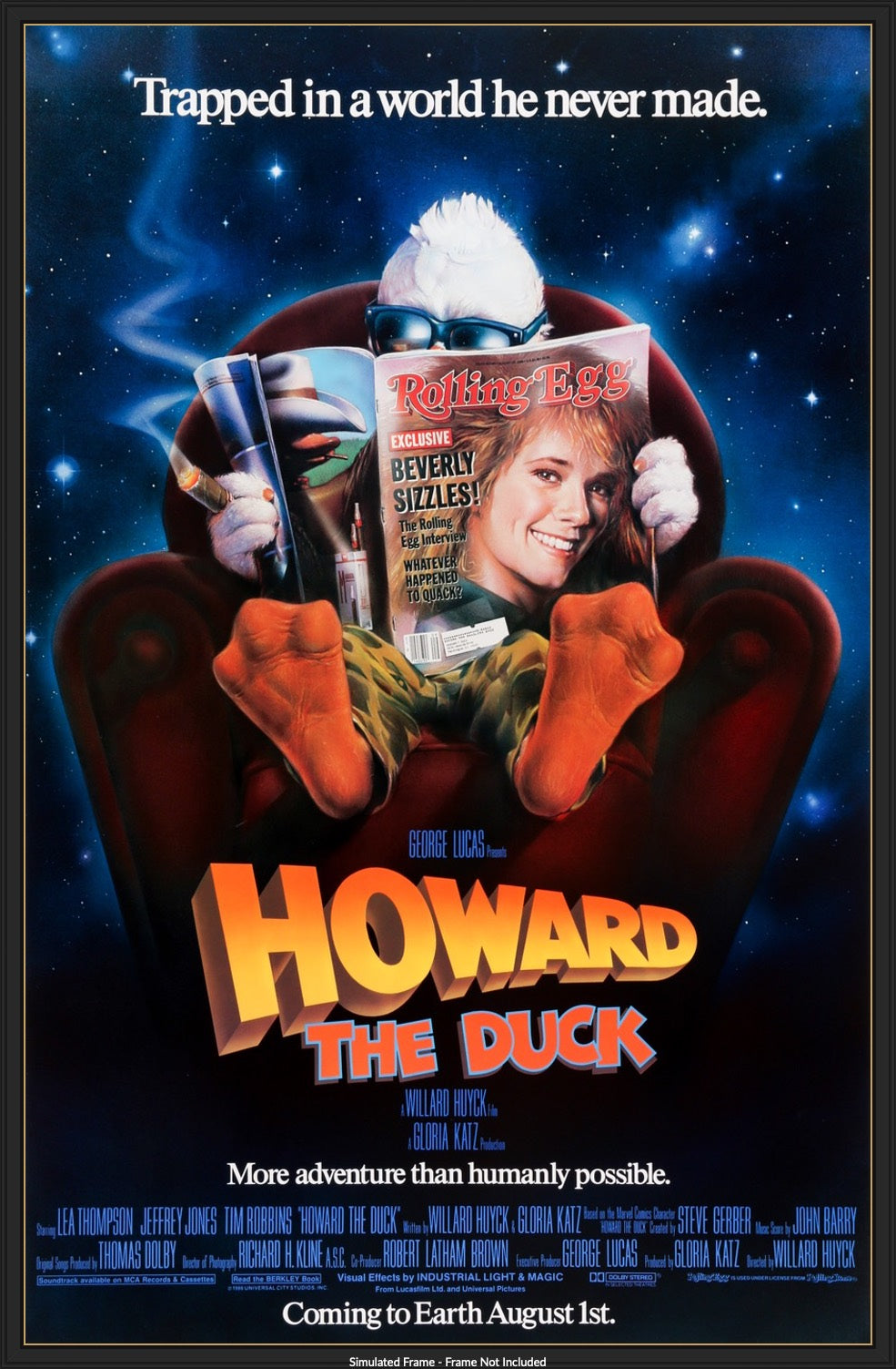 Howard the Duck (1986) original movie poster for sale at Original Film Art - Vintage Movie Posters