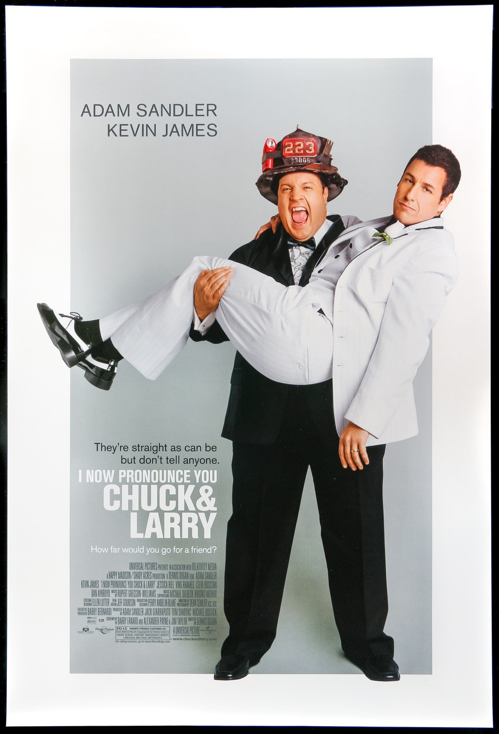 I Now Pronounce You Chuck &amp; Larry (2007) original movie poster for sale at Original Film Art - Vintage Movie Posters