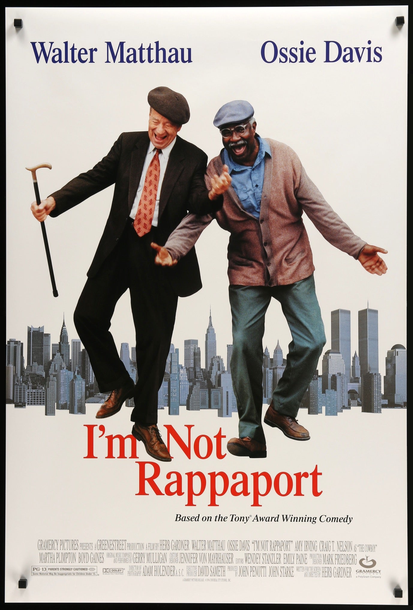 I'm Not Rappaport (1996) original movie poster for sale at Original Film Art - Vintage Movie Posters