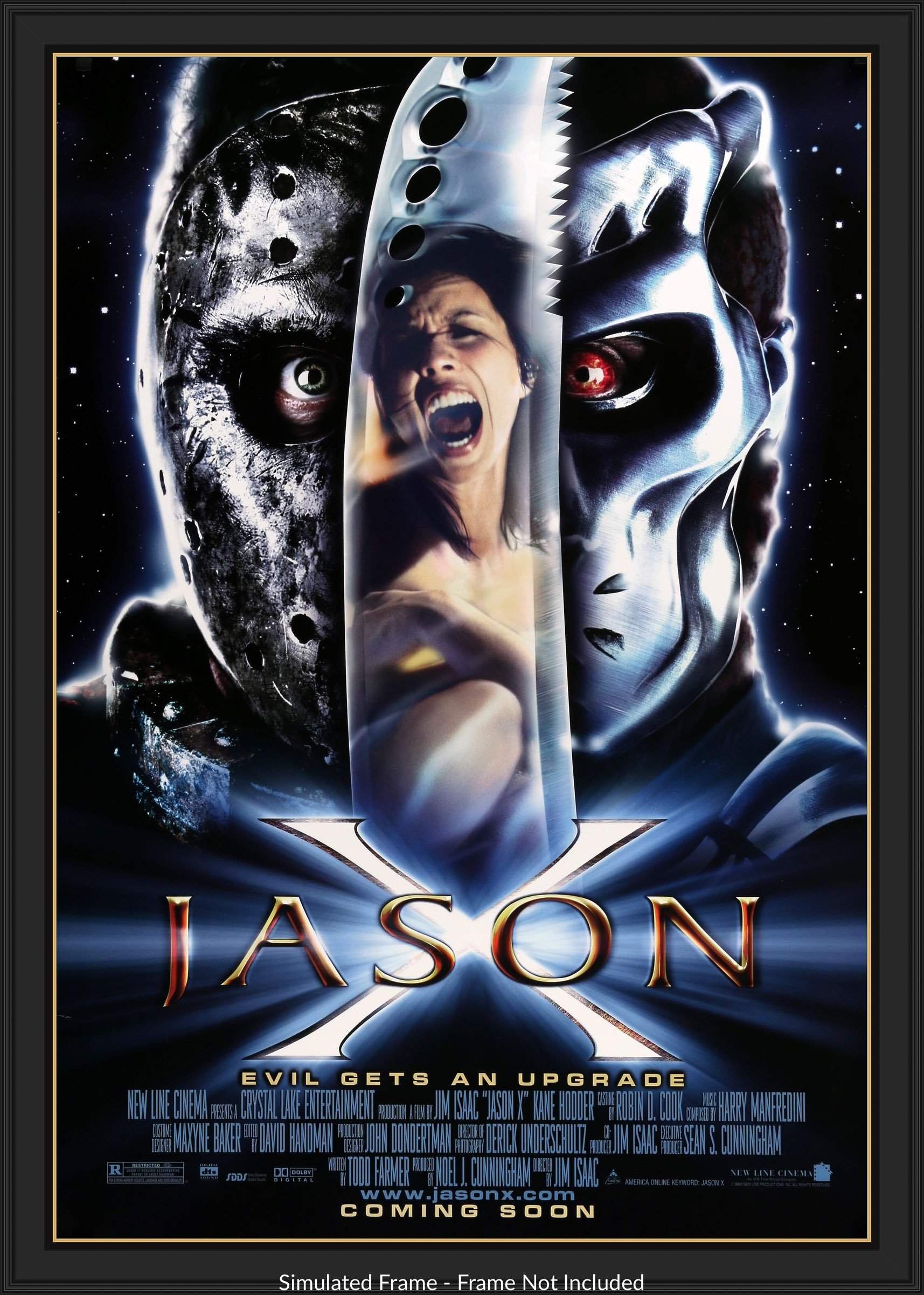 Jason X (2002) original movie poster for sale at Original Film Art