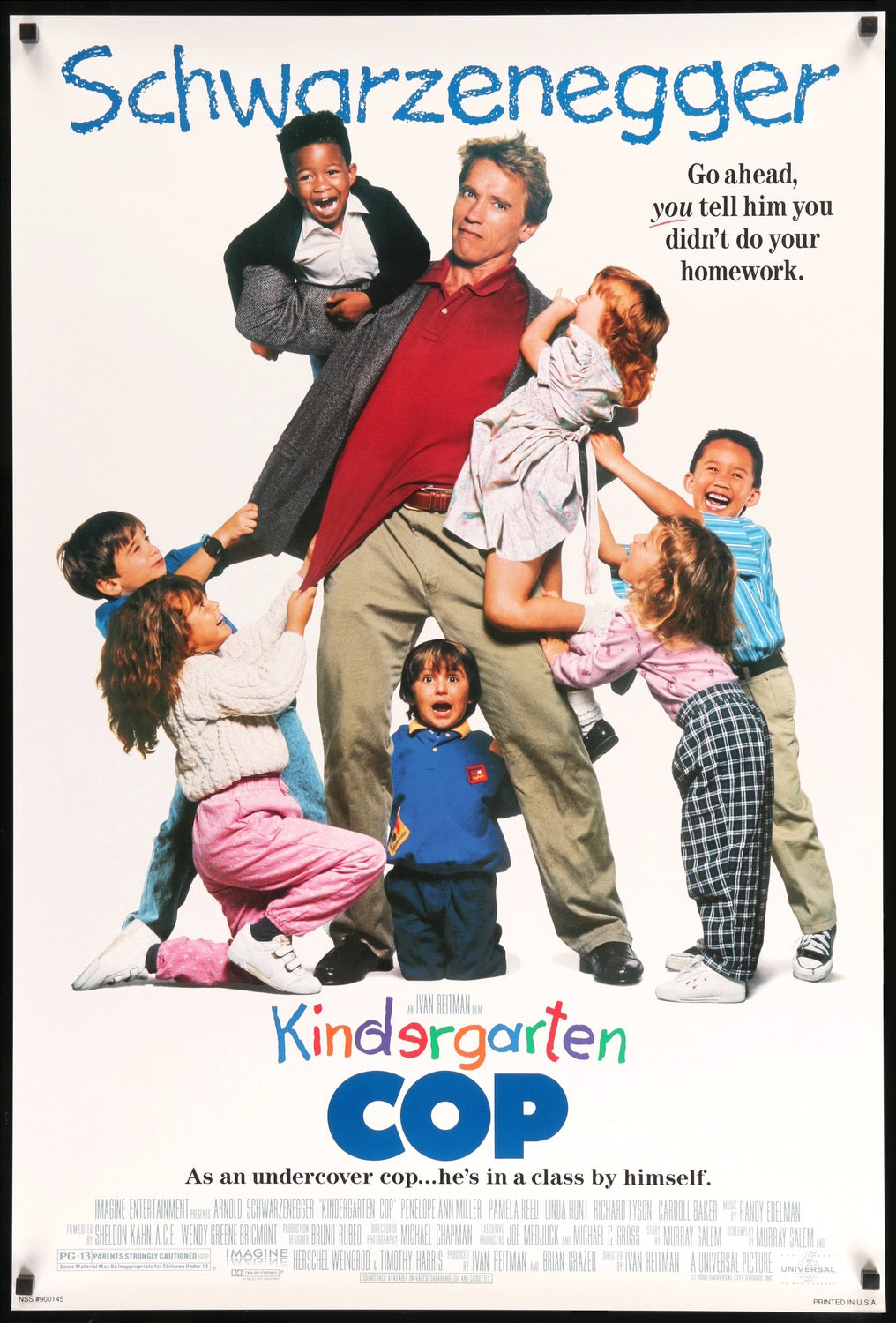 Kindergarten Cop (1990) original movie poster for sale at Original Film Art
