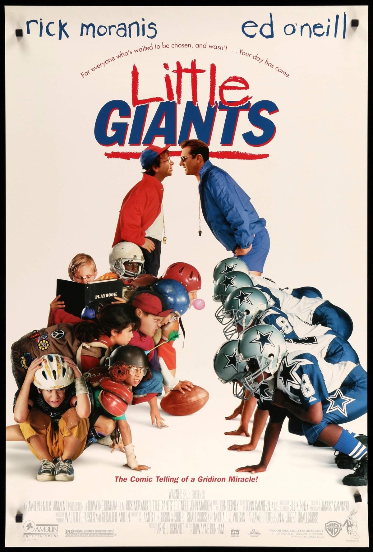 Little Giants (1994) original movie poster for sale at Original Film Art - Vintage Movie Posters