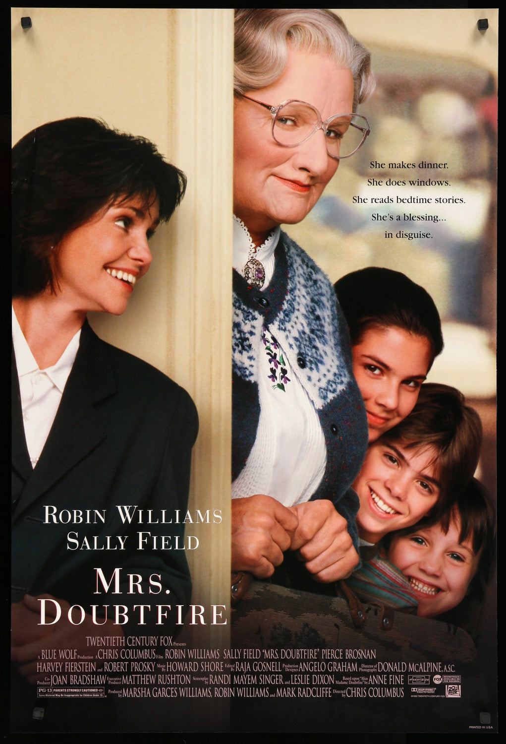 Mrs. Doubtfire (1993) original movie poster for sale at Original Film Art