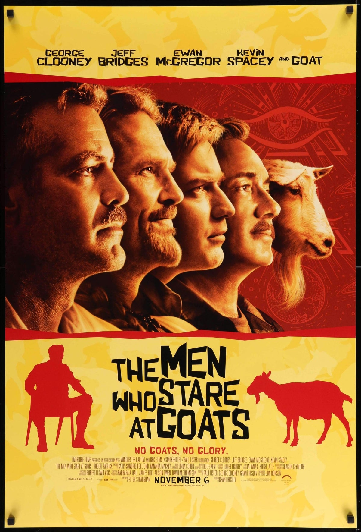 Men Who Stare at Goats (2009) original movie poster for sale at Original Film Art
