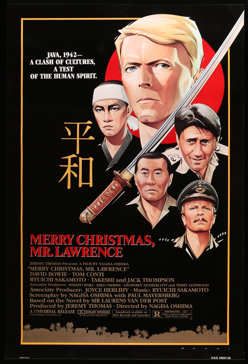 Merry Christmas, Mr. Lawrence (1983) original movie poster for sale at Original Film Art