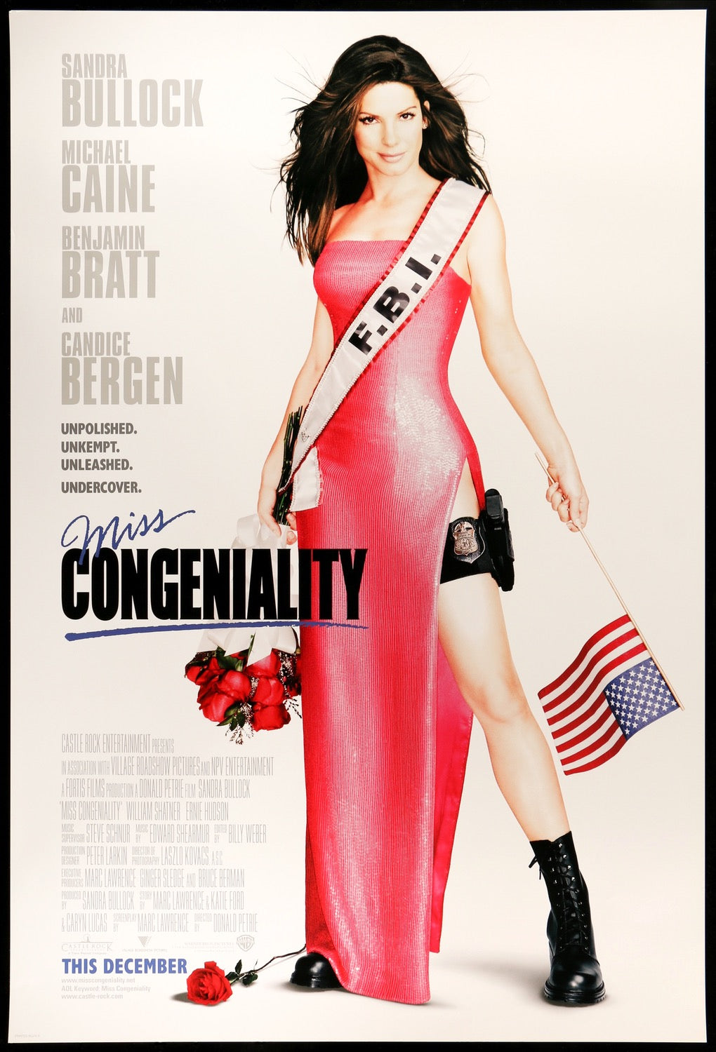 Miss Congeniality (2000) original movie poster for sale at Original Film Art