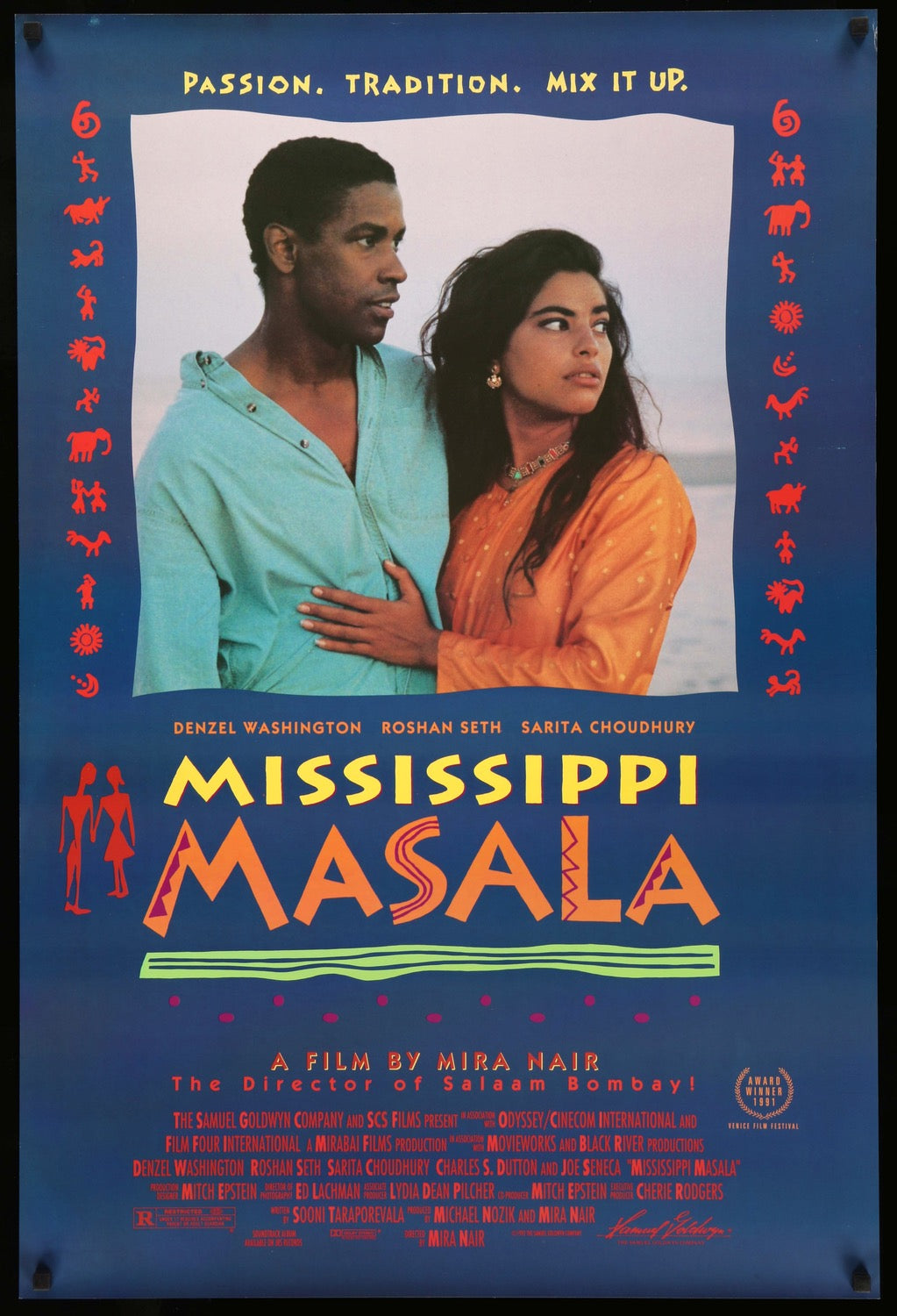 Mississippi Masala (1991) original movie poster for sale at Original Film Art