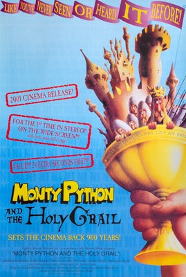 Monty Python and the Holy Grail (1975) original movie poster for sale at Original Film Art - Vintage Movie Posters