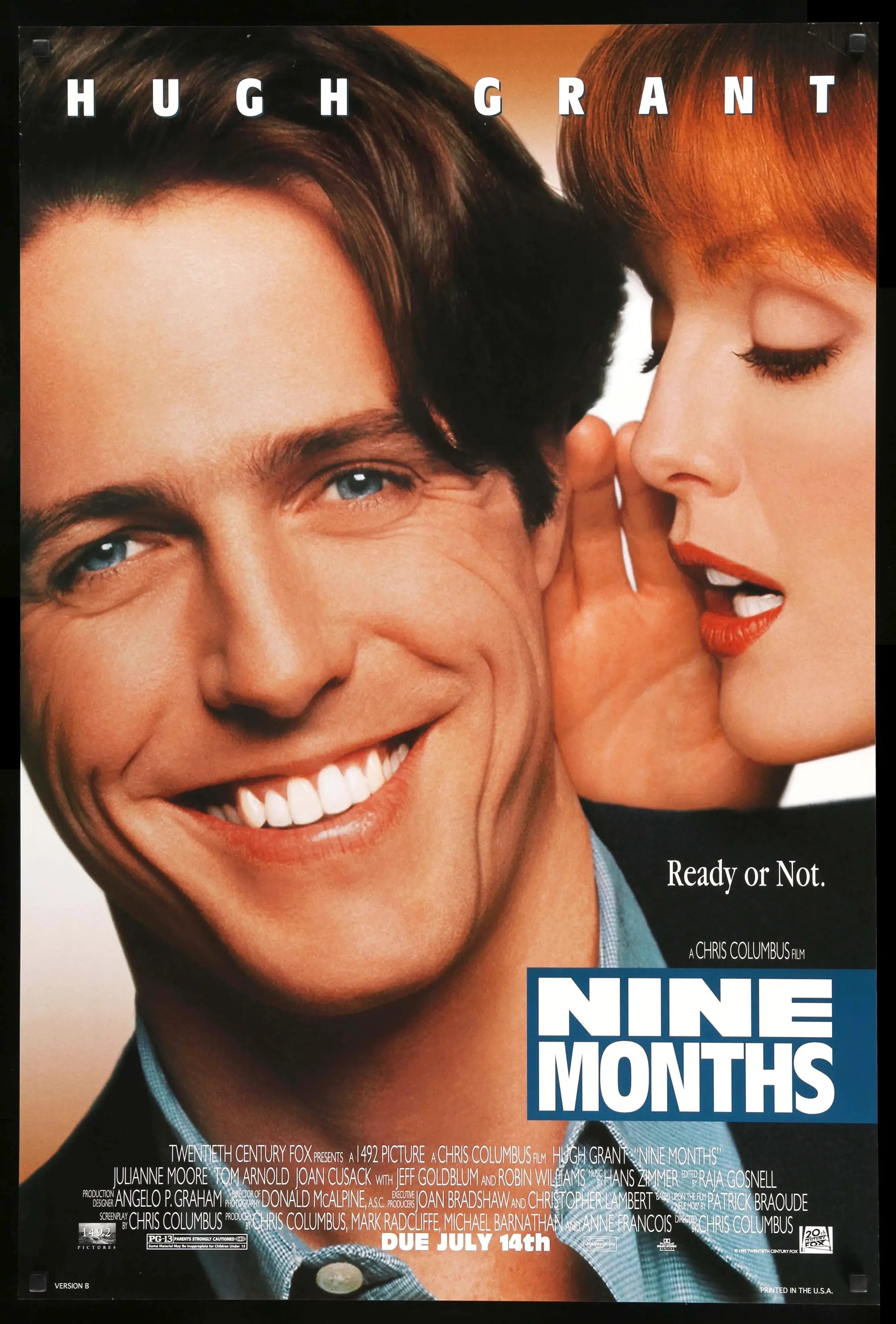 Nine Months (1995) original movie poster for sale at Original Film Art - Vintage Movie Posters