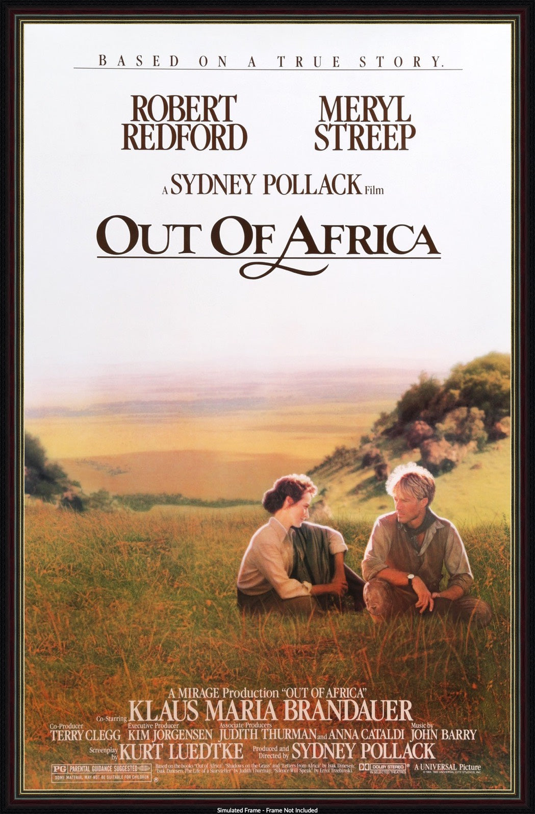 Out of Africa (1985) original movie poster for sale at Original Film Art