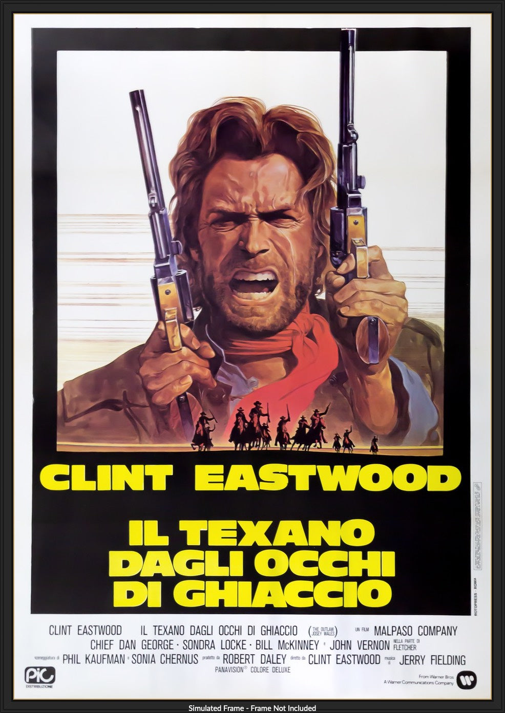 Outlaw Josey Wales (1976) original movie poster for sale at Original Film Art