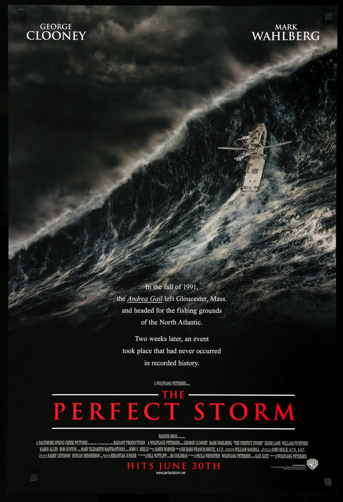 Perfect Storm (2000) original movie poster for sale at Original Film Art