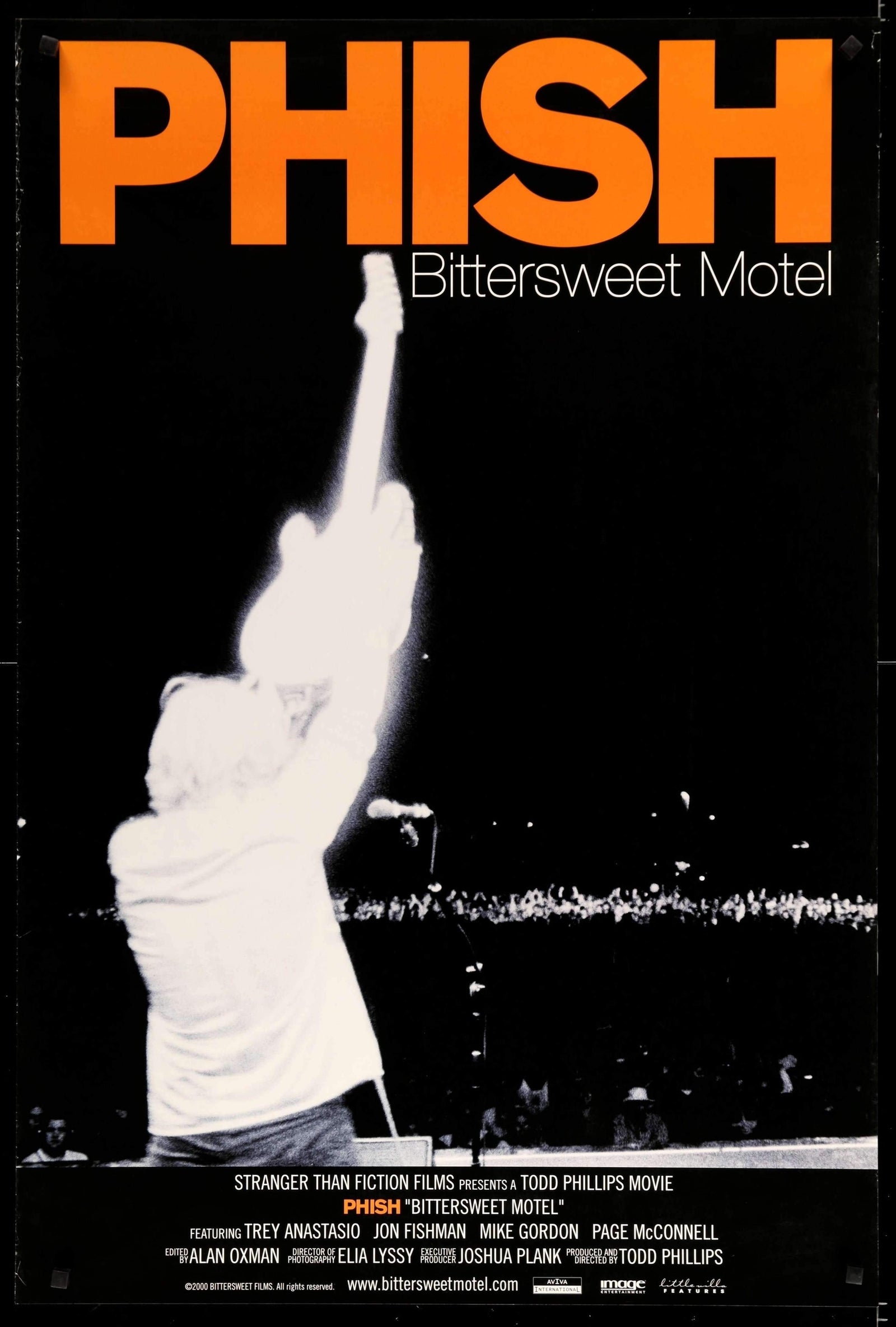 Phish: Bittersweet Motel (2000) original movie poster for sale at Original Film Art - Vintage Movie Posters