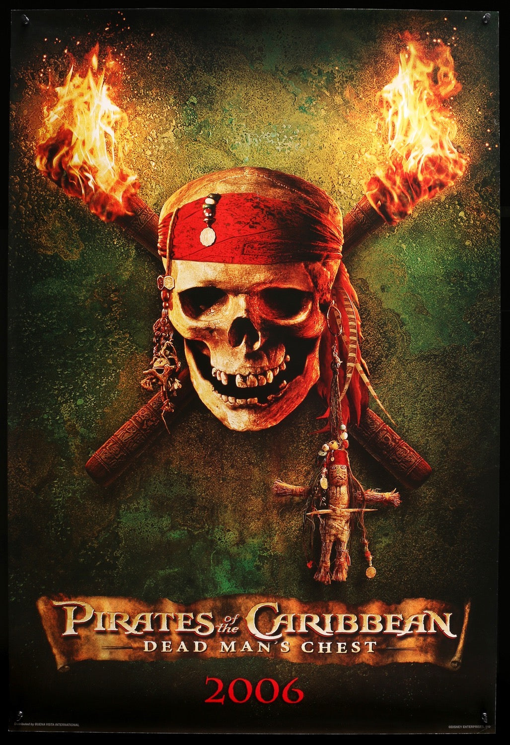 Pirates of the Caribbean: Dead Man&#39;s Chest (2006) original movie poster for sale at Original Film Art