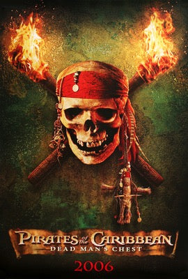 Pirates of the Caribbean: Dead Man's Chest (2006) original movie poster for sale at Original Film Art - Vintage Movie Posters