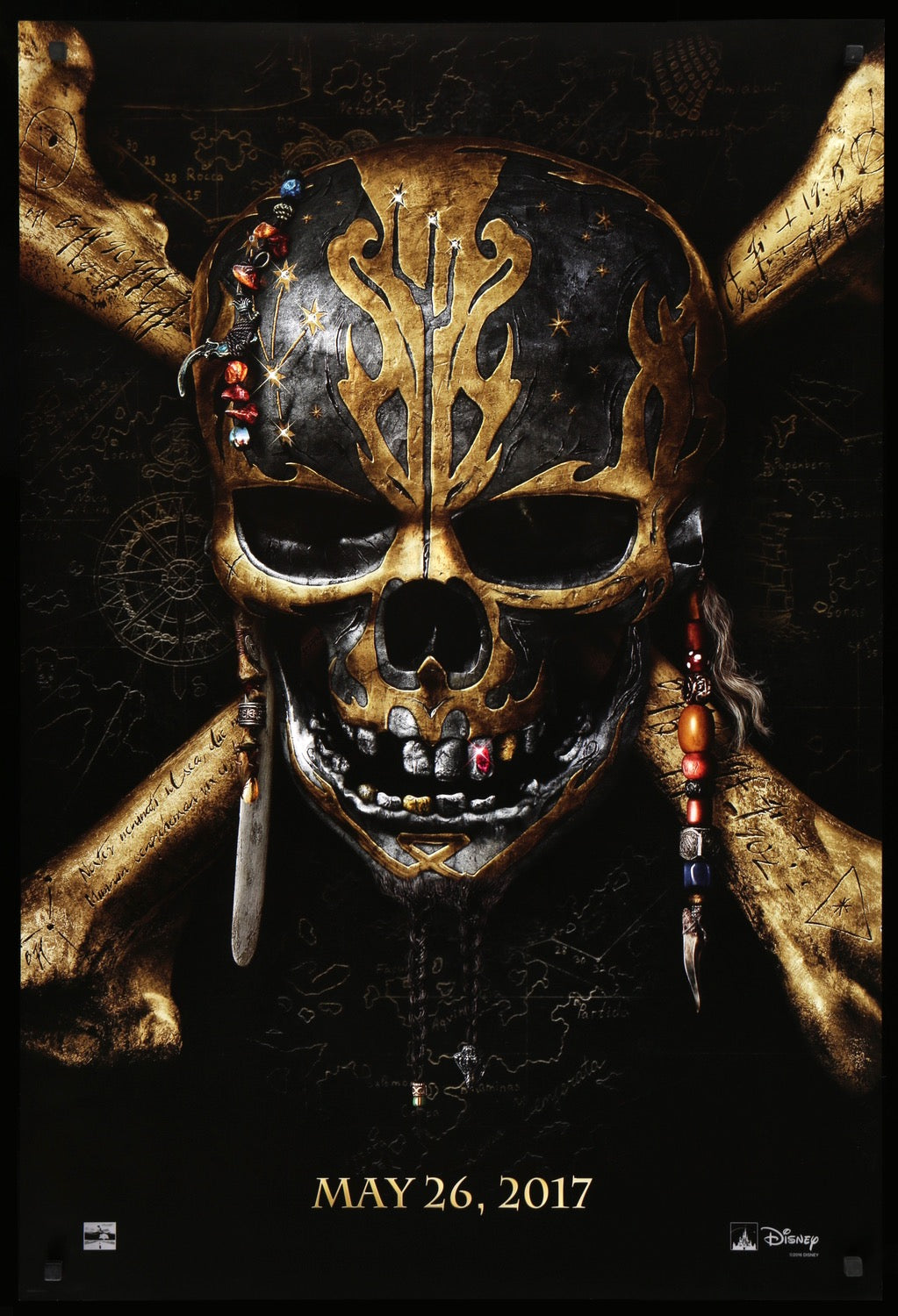 Pirates of the Caribbean: Dead Men Tell No Tales (2017) original movie poster for sale at Original Film Art