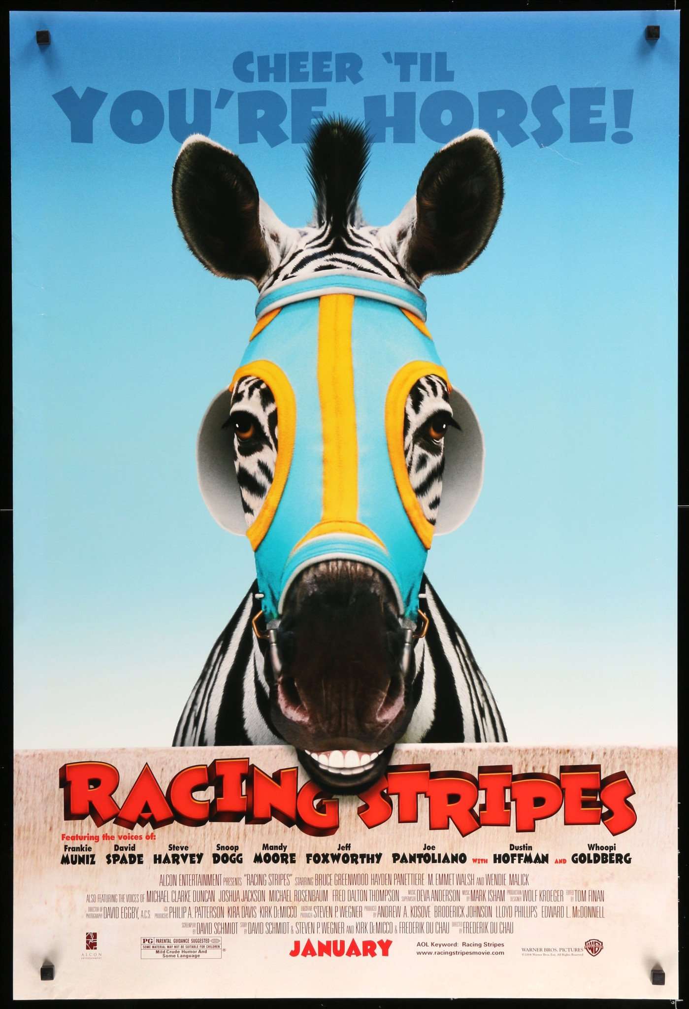 Racing Stripes (2005) original movie poster for sale at Original Film Art - Vintage Movie Posters