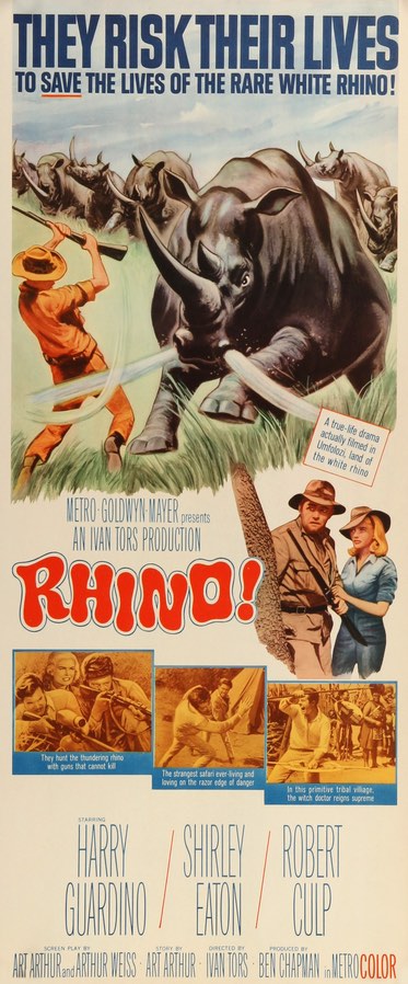 Rhino! (1964) original movie poster for sale at Original Film Art - Vintage Movie Posters